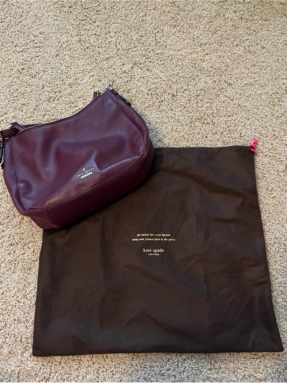 Kate Spade Purple Crossbody Purse - Picture 2 of 16